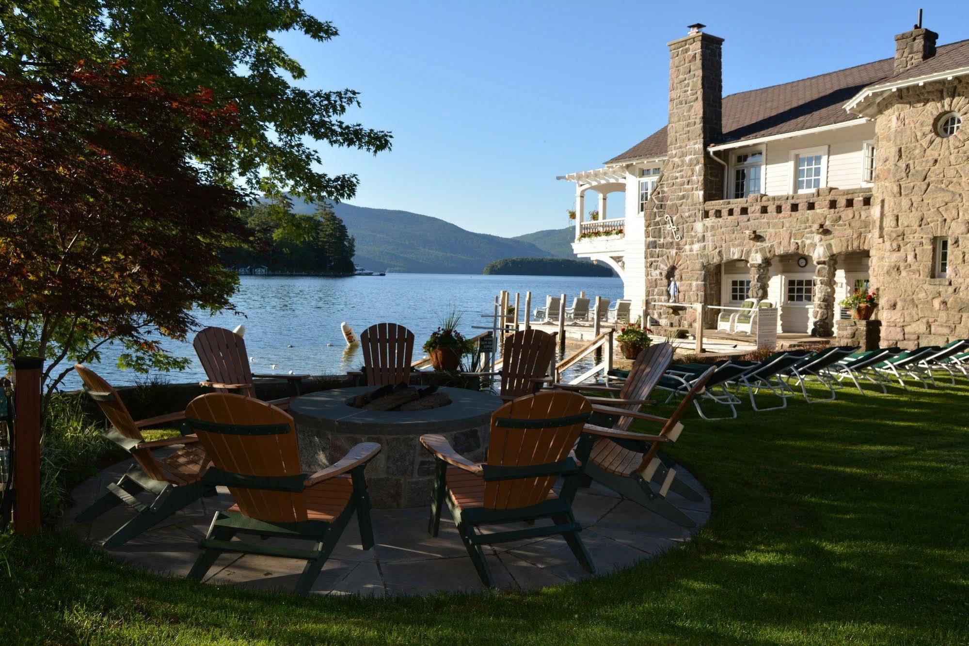 Lake George Boathouse Waterfront Lodging Bolton Landing Ngoại thất bức ảnh